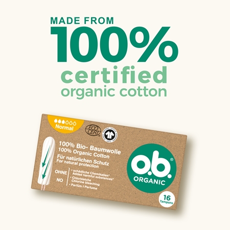 o.b. Organic Normal tampons