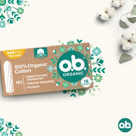 o.b. Organic Normal Tampons