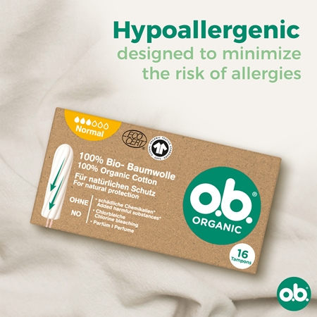 o.b. Organic Normal tampons