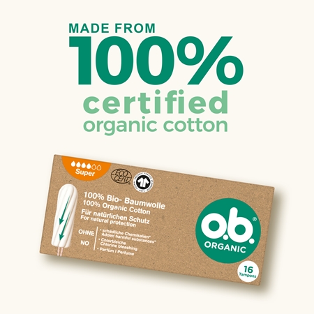 o.b. Organic Super tamponi