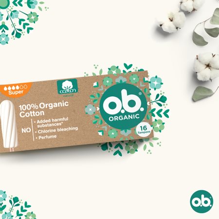 o.b. Organic Super Tampons