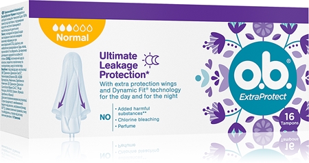 o.b. Extra Protect Normal tampony