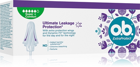 o.b. Extra Protect Super+ Comfort tampons