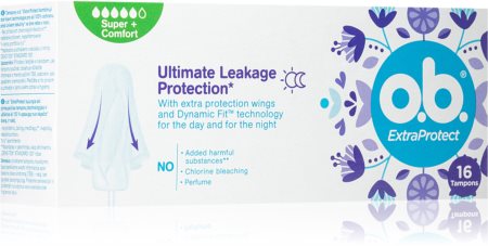 o.b. Extra Protect Super+ Comfort tamponger
