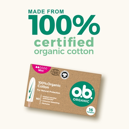 o.b. Organic Mini tampons