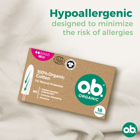 o.b. Organic Mini tampons