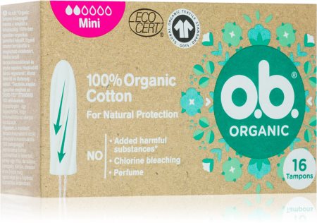 o.b. Organic Mini tamponer