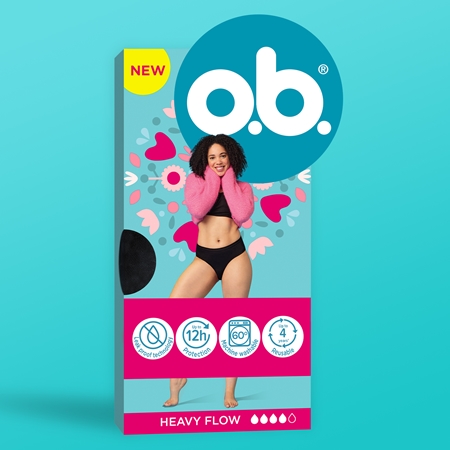 o.b. Classic XL/XXL period knickers for heavy periods