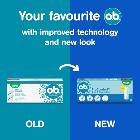 o.b. Pro Comfort Super Plus tampons pour les règles abondantes