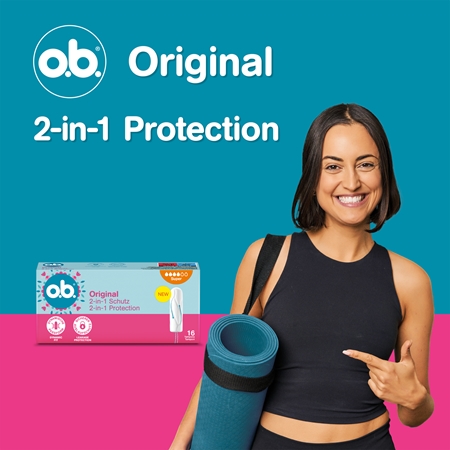 o.b. Original Super tampons pour les règles abondantes
