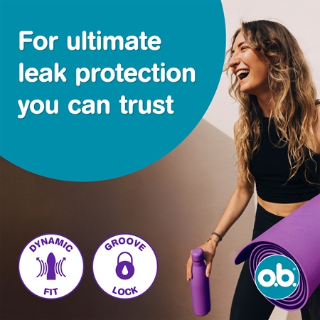 o.b. Extra Protect Super+ Tampons