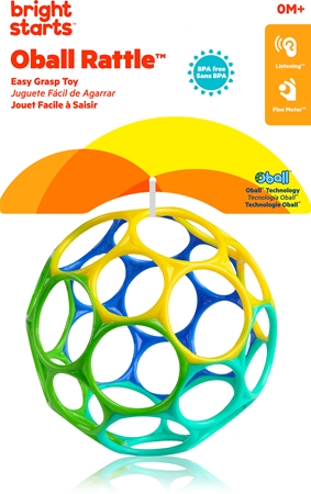 Oball Classic Blue/Green activity toy