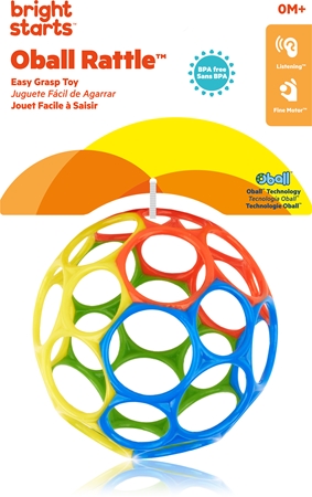 Oball Classic Easy-Grasp Toy hračka pro děti od narození