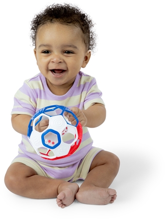 Oball Rattle Goals™ sensorisk bold