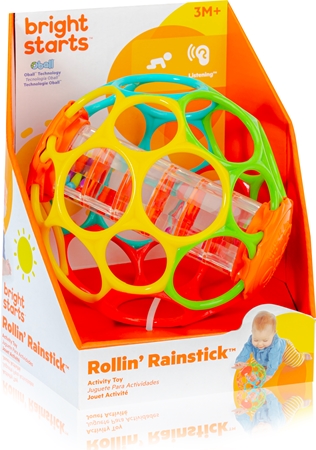 Oball Rollin Rainstick aktivity hračka