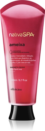oBoticário Nativa SPA Plum Flower рідке мило для тіла