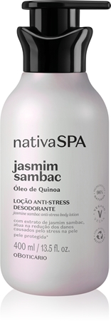 oBoticário Nativa SPA Jasmim Sambac заспокоююче молочко для тіла