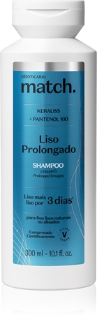 oBoticário Match. Liso Prolongado hydratisierendes Shampoo
