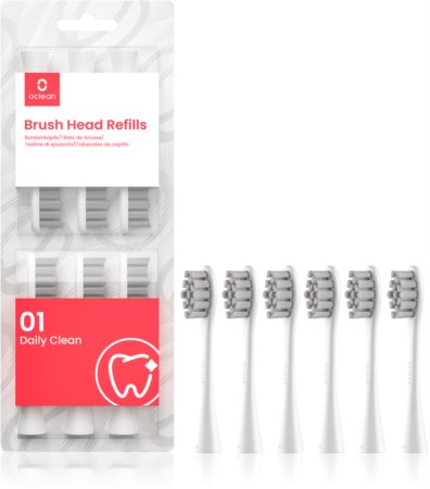 Oclean Brush Head Standard Clean têtes de remplacement pour brosse à dents