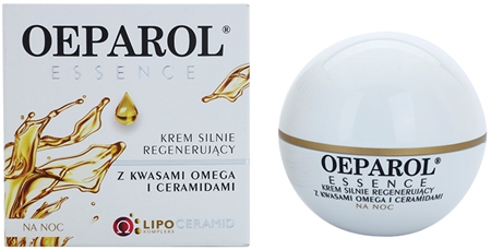 Marka
 Oeparol Essence regenerujący krem na noc z kwasami omega i ceramidami do skóry suchej i bardzo suchej
