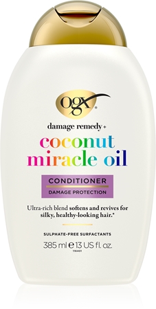 OGX Coconut Miracle Oil kondicioner na posilnenie vlasov s kokosovým olejom