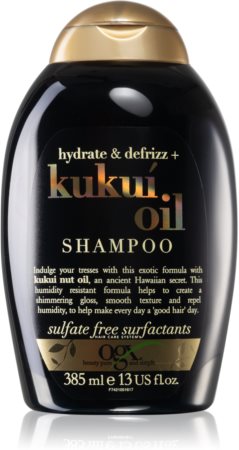 OGX Kukuí Oil ενυδατικό σαμπουάν για την αντιμετώπιση του  κρεπαρίσματος  μαλλιών