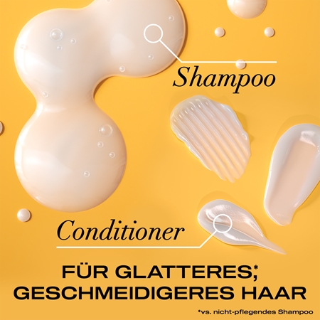 OGX Brazilian Keratin Smooth glättendes Shampoo für glänzendes und geschmeidiges Haar