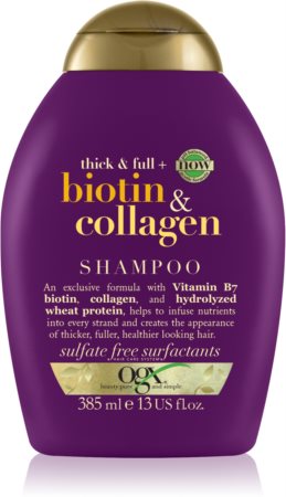 OGX Biotin & Collagen Förtjockande schampo för hårvolym