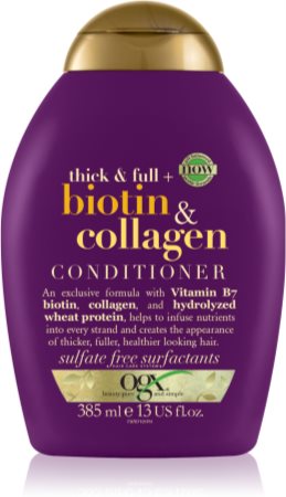 OGX Biotin & Collagen Förtjockande balsam för hårvolym