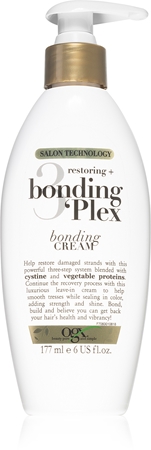 OGX Bonding Plex stärkende Creme für sehr geschädigtes Haar mit Spliss