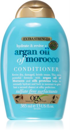 OGX Argan Oil Of Morocco Extra Strenght αποκαταστατικό μαλακτικό για κατεστραμμένα μαλλιά