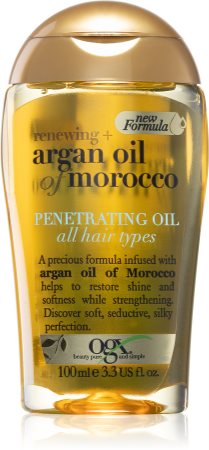 OGX Argan Oil Of Morocco nährendes Öl für glänzendes und geschmeidiges Haar