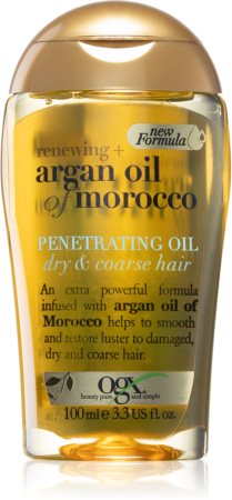 OGX Argan Oil Of Morocco θρεπτικό λάδι για ξηρά και ατίθασα μαλλιά