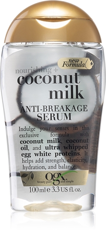 OGX Coconut Milk ser fortifiant pentru par deteriorat