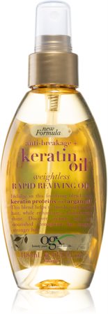 OGX Keratin Oil hranilno olje za lase v pršilu