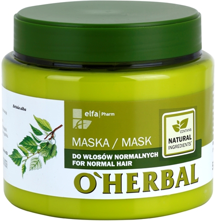 Marca
 O'Herbal Betula Alba mascarilla para cabello normal