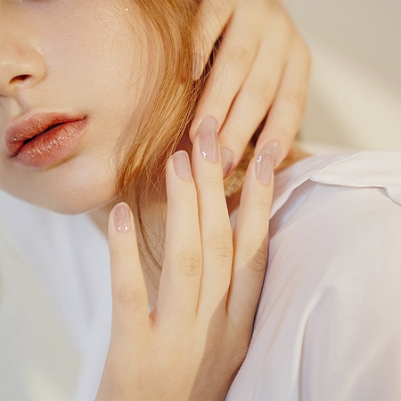 ohora Semi Cured Gel Nail Strips N Mild Latte naklejki na paznokcie