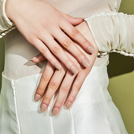 ohora Semi Cured Gel Nail Strips N Mauve Pink naklejki na paznokcie