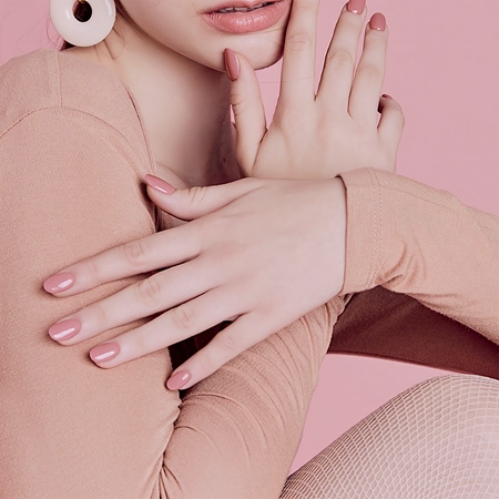 ohora Semi Cured Gel Nail Strips N Ash Pink naklejki na paznokcie