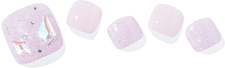 ohora Semi Cured Gel Pedicure Strips P Etoile Küünte kleebised jalgadele
