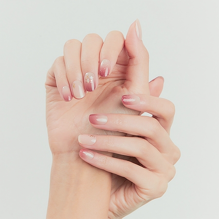 ohora Semi Cured Gel Nail Strips N Marsala Mood naklejki na paznokcie
