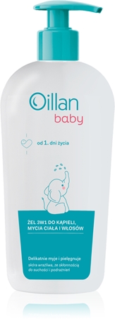 Oillan Baby Gentle Body Wash детски миещ гел и шампоан 3 в 1