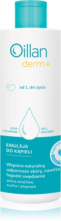 Oillan Derm+ Bath Emulsion Emulsion für das Bad für Kinder ab der Geburt