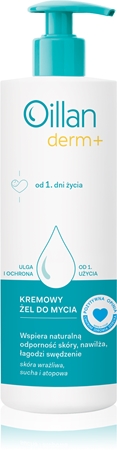 Oillan Derm+ Washing Gel krémový sprchový gel pro děti od narození