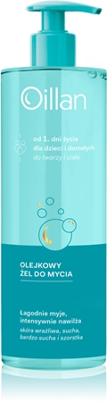 Oillan Oil Body Wash Attīroša eļļu saturoša želeja