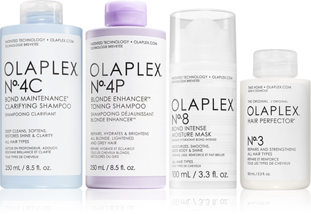 Olaplex The Ultimate Enhancing, Detoxing & Hydrating Kit for Blondes Tugevdav hooldus blondidele juustele