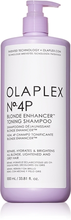 Olaplex N°4P Blond Enhancer Toning Shampoo shampoing tonifiant violet anti-jaunissement