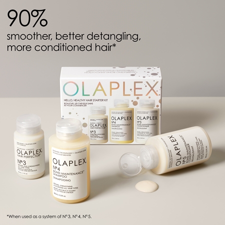 Olaplex Hello, Healthy Hair Starter Kit trifazna revitalizacijska nega za vse tipe las