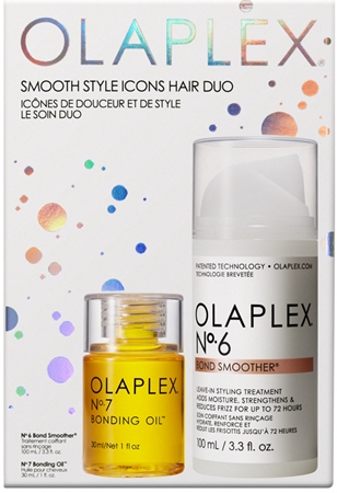 Olaplex Smooth Style Icons Hair Duo stylingová sada na vlasy pro uhlazení vlasů