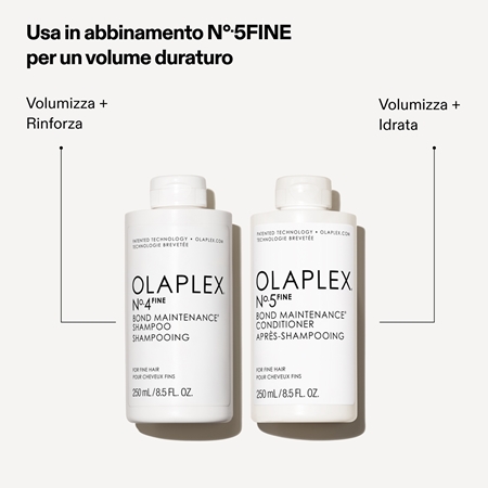 Olaplex N°4 Fine Bond Maintenance Shampoo shampoo ricostituente per capelli delicati e rovinati